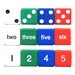 Numbers Dice Set - Four Sets of Three